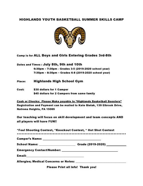 Camp Flyer 