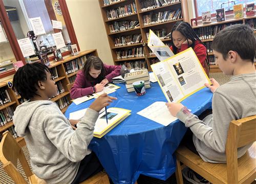 7th Grade Book Tasting