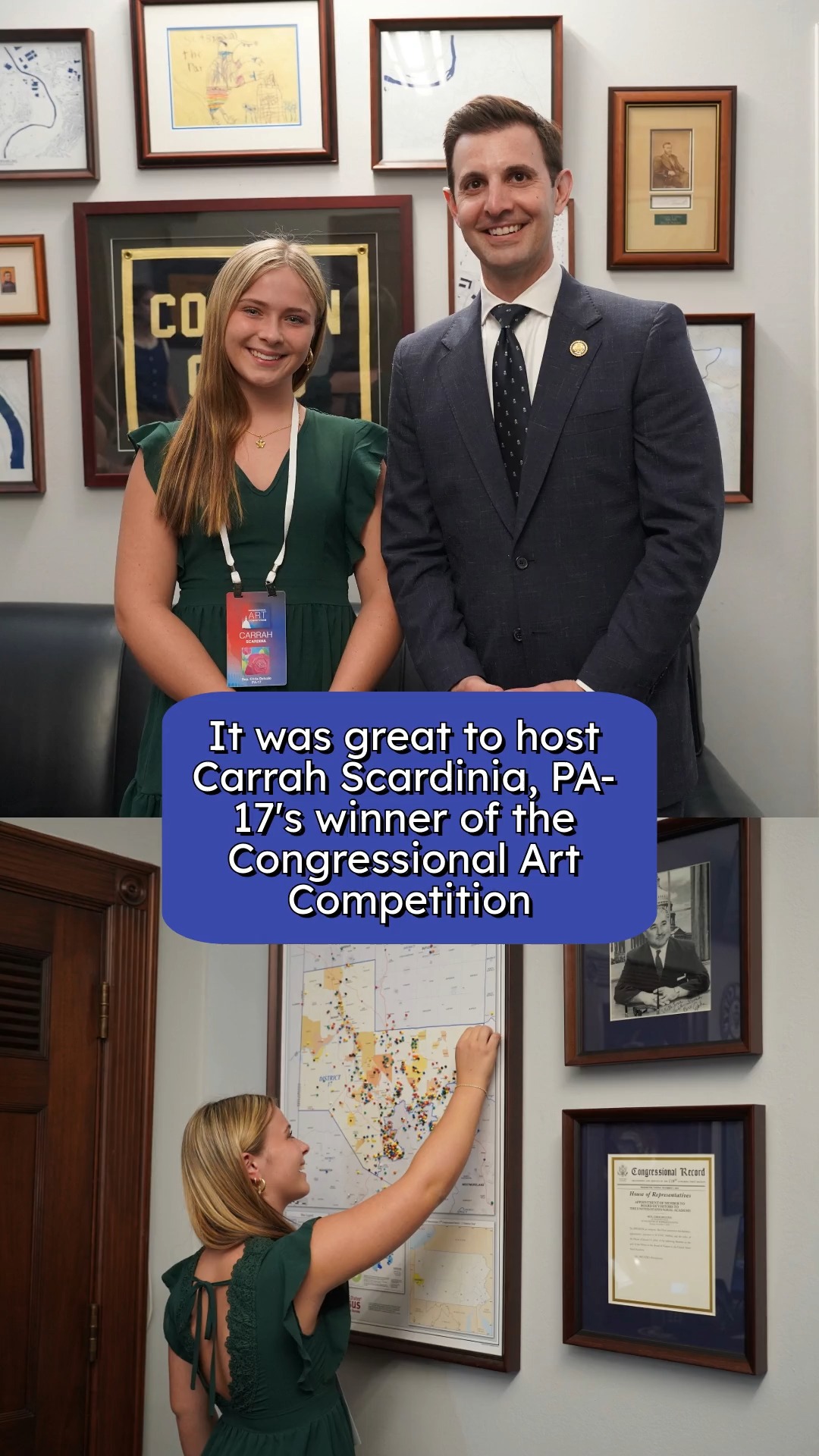 Carrah Visits D.C.